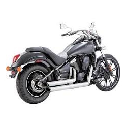 Vance & Hines Twin Slash Staggered VN900 cromate