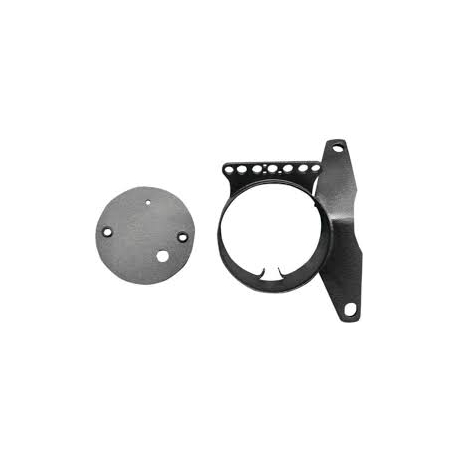 Supporto Laterale Per Tachimetro GZM Per Harley Davidson Sportster (2004-2019) - Staffa Di Ricollocamento In Nero Per Look Cafe Racer