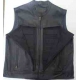 Gillet in pelle multitasca