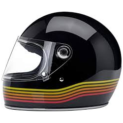 Casco Biltwell Gloss Black Spectrum