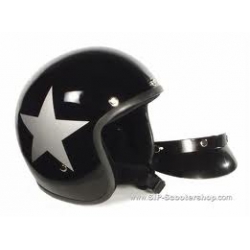 Casco Bandit nero lucido stella