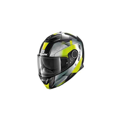 Shark Spartan Carbon Kitari giallo