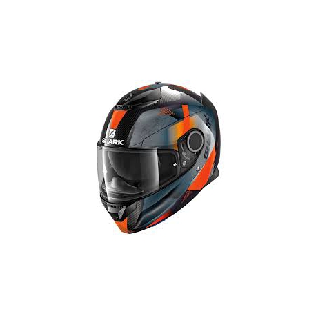 Shark Spartan Carbon Kitari arancio.