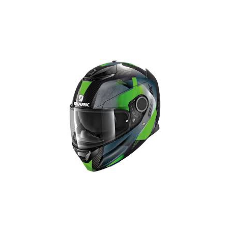 Shark Spartan Carbon Kitari verde.