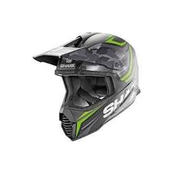 Casco Integrale Shark Varial Replica Tixier Mat  nero/verde