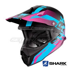 Casco Integrale Shark Varial Anger nero/viola/azzurro