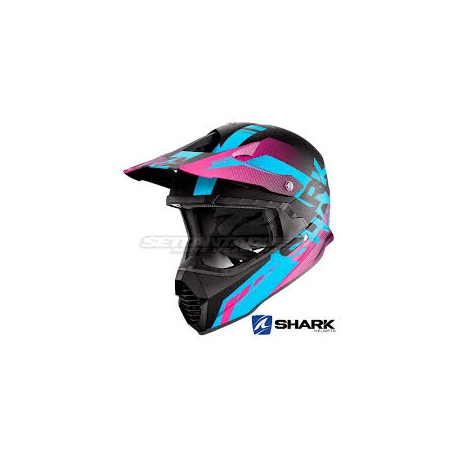 Casco Integrale Shark Varial Anger nero/viola/azzurro