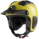 Casco jet Shark ATV-DRAK BLANK off-road in fibra giallo