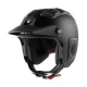 Casco jet Shark ATV-DRAK BLANK MAT off-road in fibra nero opaco