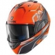 Casco Shark modulare EVO-ONE 2 Keenser Mat arancione opaco