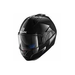 Casco Shark modulare EVO-ONE 2 BLANK MAT nero lucido