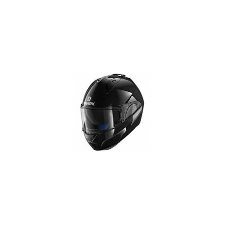 Casco Shark modulare EVO-ONE 2 BLANK MAT nero lucido