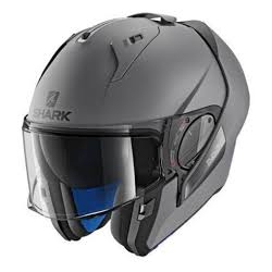 Casco Shark modulare EVO-ONE 2 BLANK MAT titanio