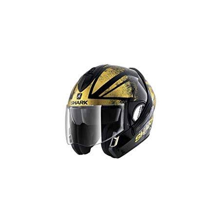 Casco Shark modulare EVOLINE SERIES 3 TIXER nero/oro