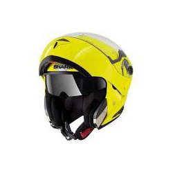 Casco Shark modulare OPENLINE HI-VIS giallo