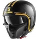 Casco Shark jet S-DRAK CARBON VINTA nero/giallo