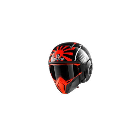 Casco Shark Street Drak in termoplastica totalmente intercambiabile.