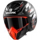 Casco Shark jet in termoplastica STREET-DRAK  KANHJI  MAT nero/grigio/arancione opaco