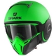 Casco Shark jet in termoplastica STREET-DRAK STREET-NEON MAT verde