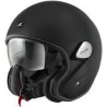 Casco Shark jet in fibra HERITAGE BLANK MAT nero opaco