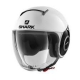 Casco Shark jet in termoplastica SHARK NANO BLANK bianco