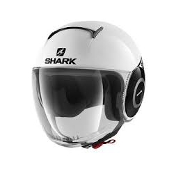 Casco Shark jet in termoplastica SHARK NANO BLANK bianco