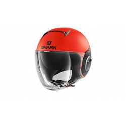 Casco Shark jet in termoplastica SHARK NANO STREET-NEON MAT arancione/nero