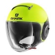 Casco Shark jet in termoplastica SHARK NANO STREET-NEON MAT giallo/nero opaco