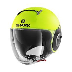 Casco Shark jet in termoplastica SHARK NANO STREET-NEON MAT giallo/nero opaco