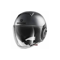 Casco Shark jet in termoplastica SHARK NANO STREET-NEON MAT nero opaco