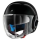 Casco Shark jet in termoplastica SHARK NANO SWAROVSKI DUAL BLACK