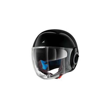 Casco Shark jet in termoplastica SHARK NANO SWAROVSKI DUAL BLACK