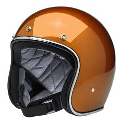 Casco Biltwell Bonanza Gloss Copper arancione