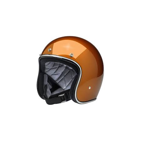 Casco Biltwell Bonanza Gloss Copper arancione