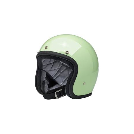 Casco Biltwell Bonanza Gloss Mint verde chiaro