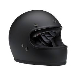 Casco Biltwell Gringo Flat Black nero opaco