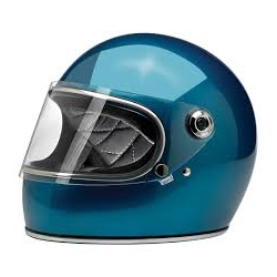 Casco Biltwell Gringo S Gloss Pacific Blu