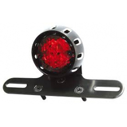 Stop Contrast Cut led con supporto targa nero