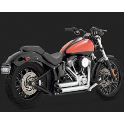 Vance & Hines Shortshots Staggered cromate Softail 12-17